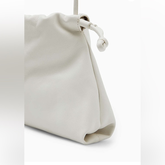Cos Mini Cavatelli Clutch in White Leather - Picture 9 of 12